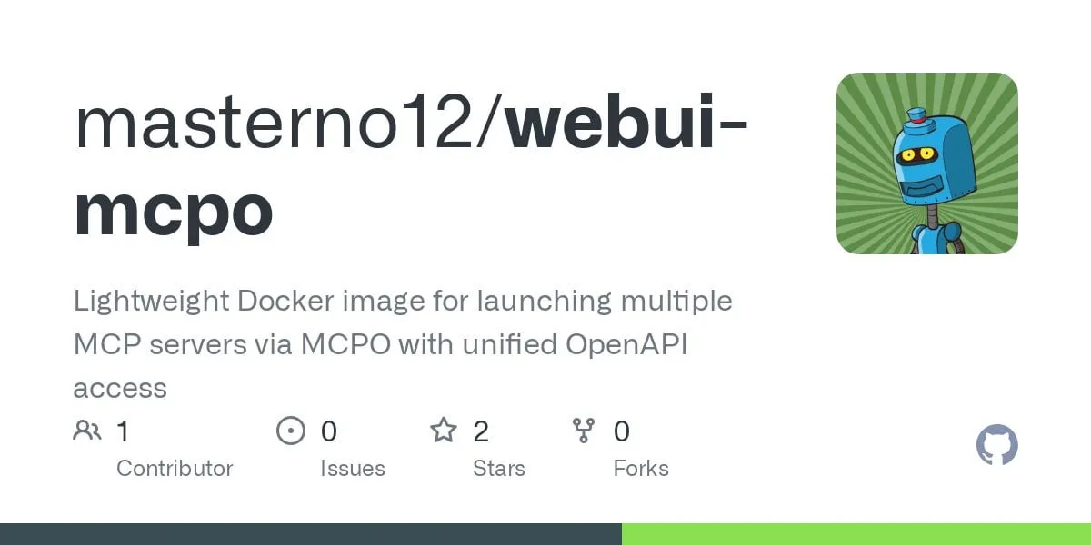 OpenWebUI تطلق صورة Docker خفيفة الوزن للوصول الموحد إلى خوادم MCP متعددة