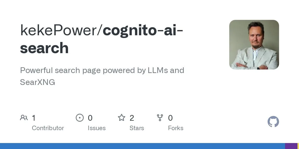 Cognito AI Search:本地优先的AI聊天与匿名搜索工具