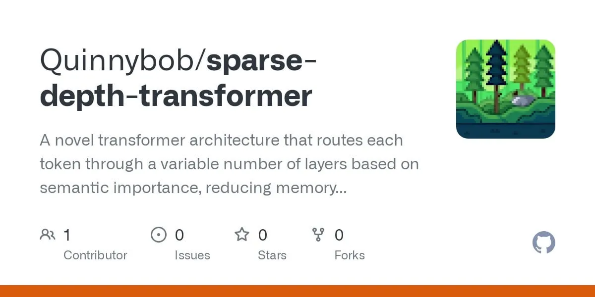 SparseDepthTransformer:高中生开发动态层跳过Transformer提效方案