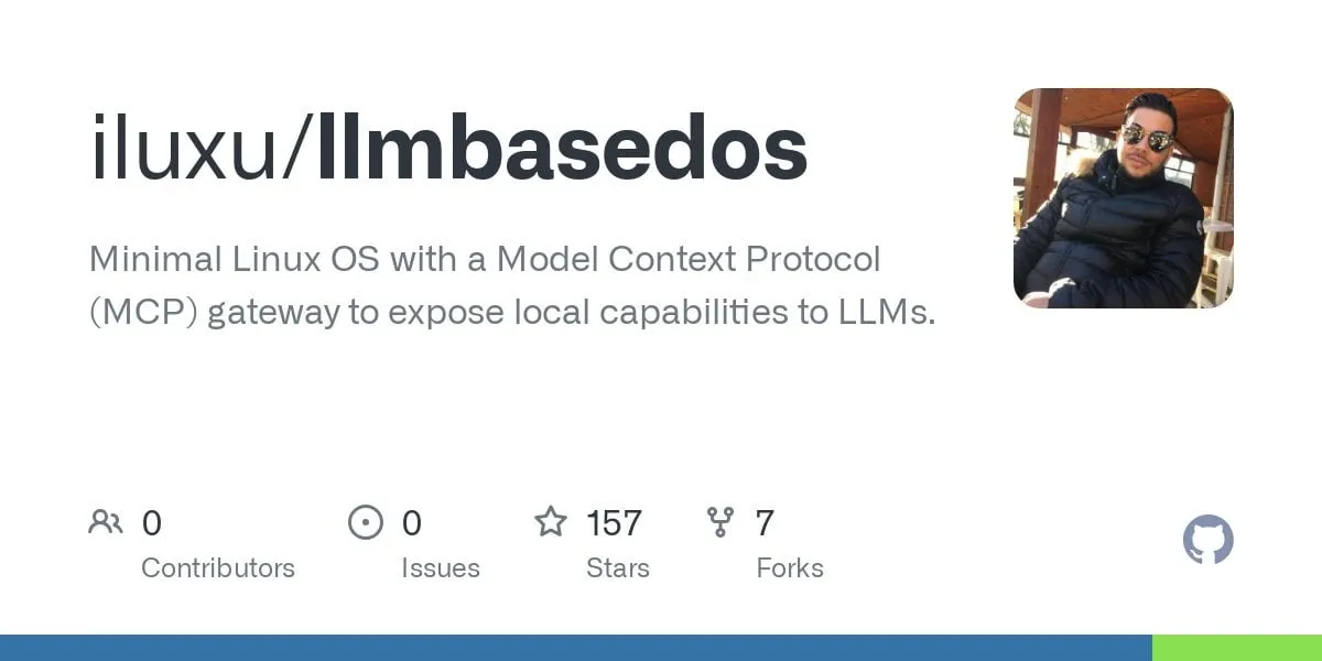 llmbasedos:基于MCP的开源可启动AI操作系统概念验证