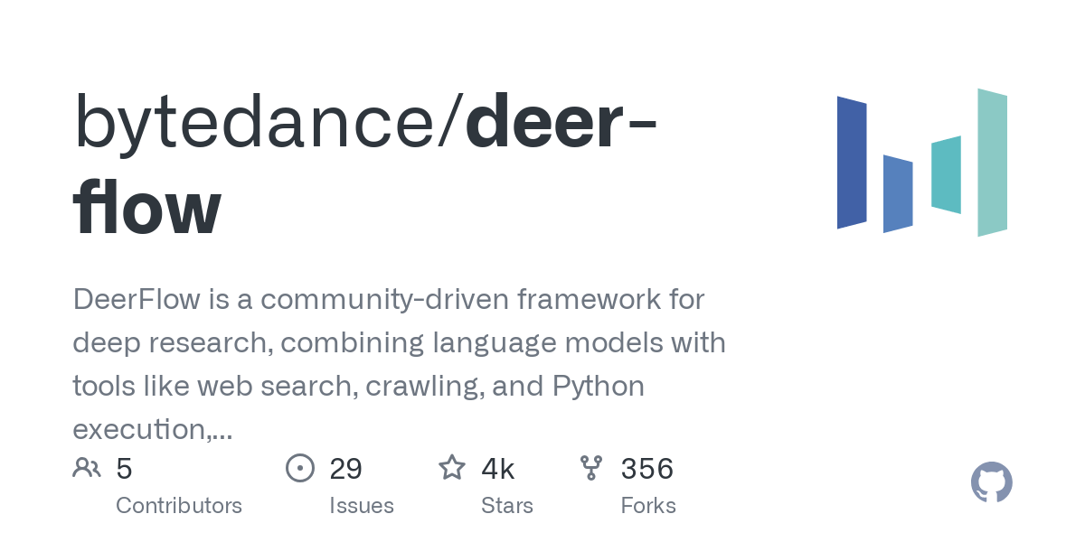 DeerFlow: Framework open source da ByteDance com LLM+Langchain+Ferramentas