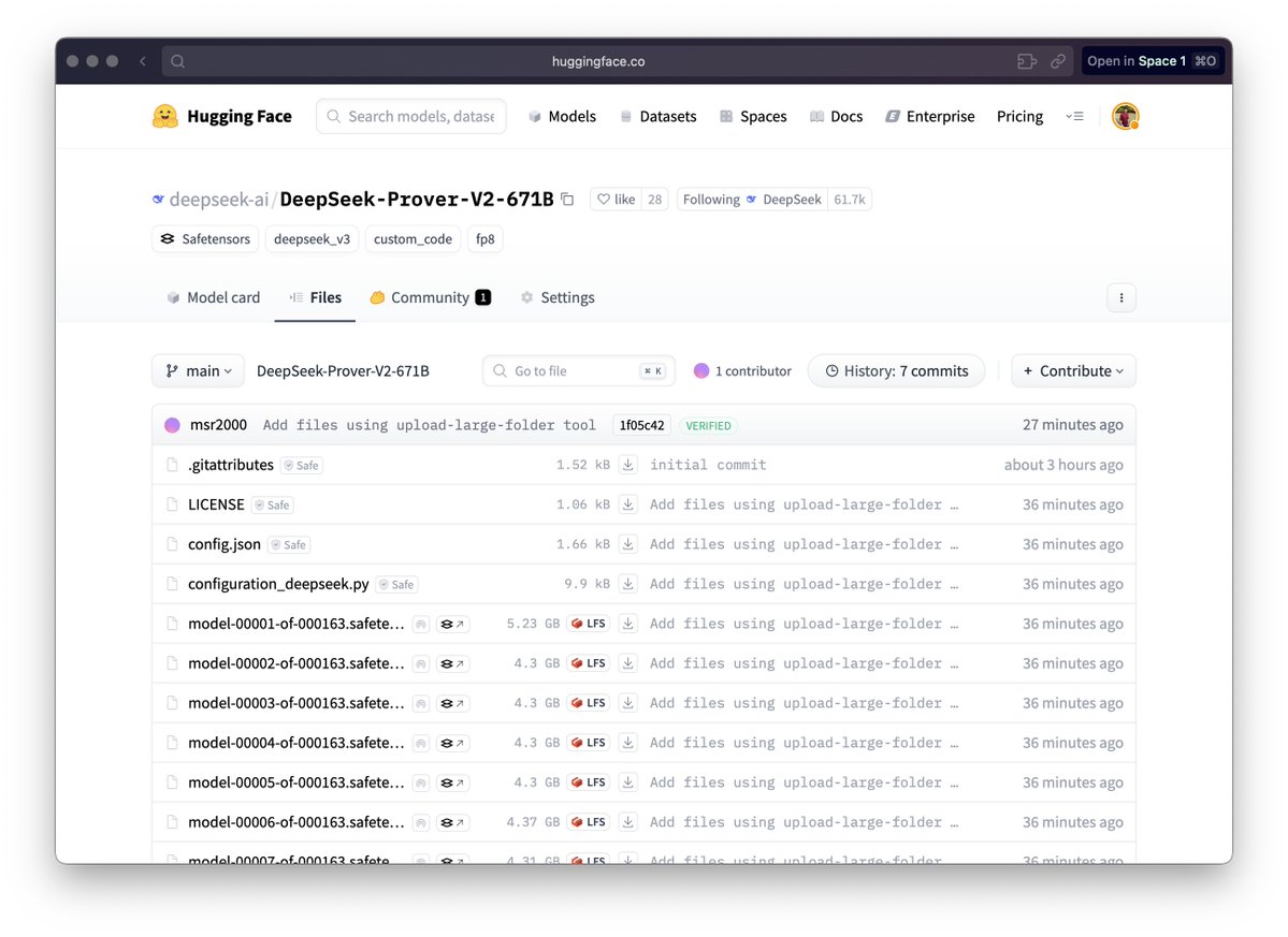 DeepSeek releases mathematical reasoning large model DeepSeek-Prover-V2