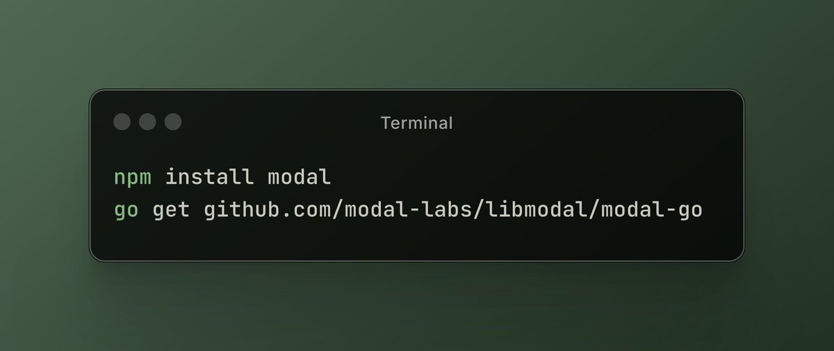 منصة Modal Labs تضيف دعم JavaScript و Go