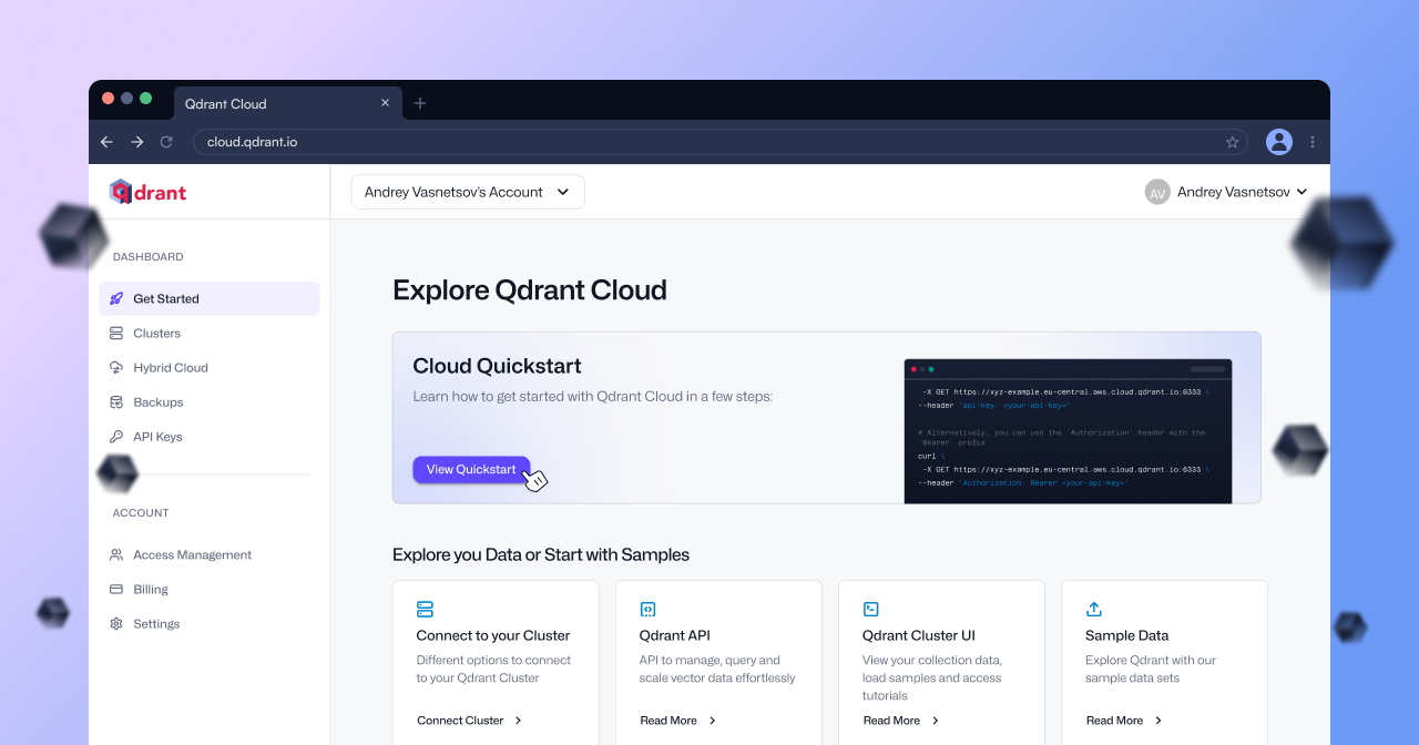 Qdrant Cloud升级提升矢量搜索效率