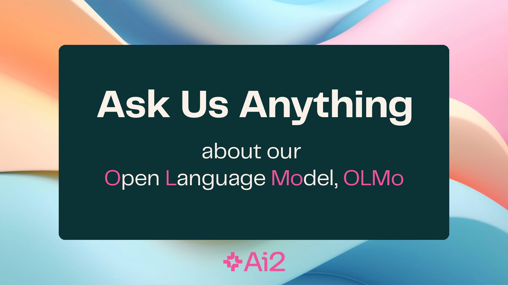 Have questions? We’re an open book!