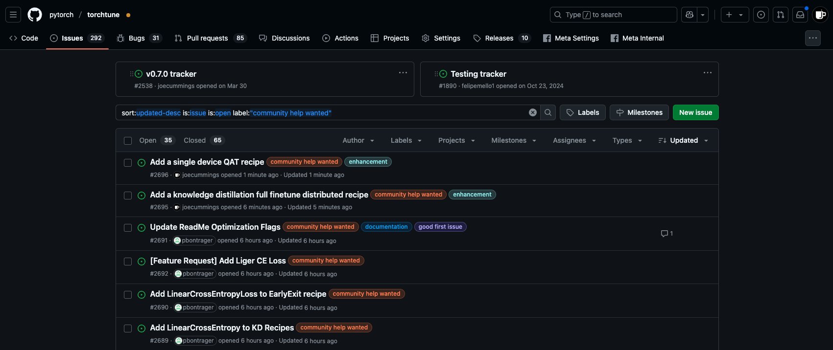 Возможности для вклада в экосистему PyTorch Post-Training