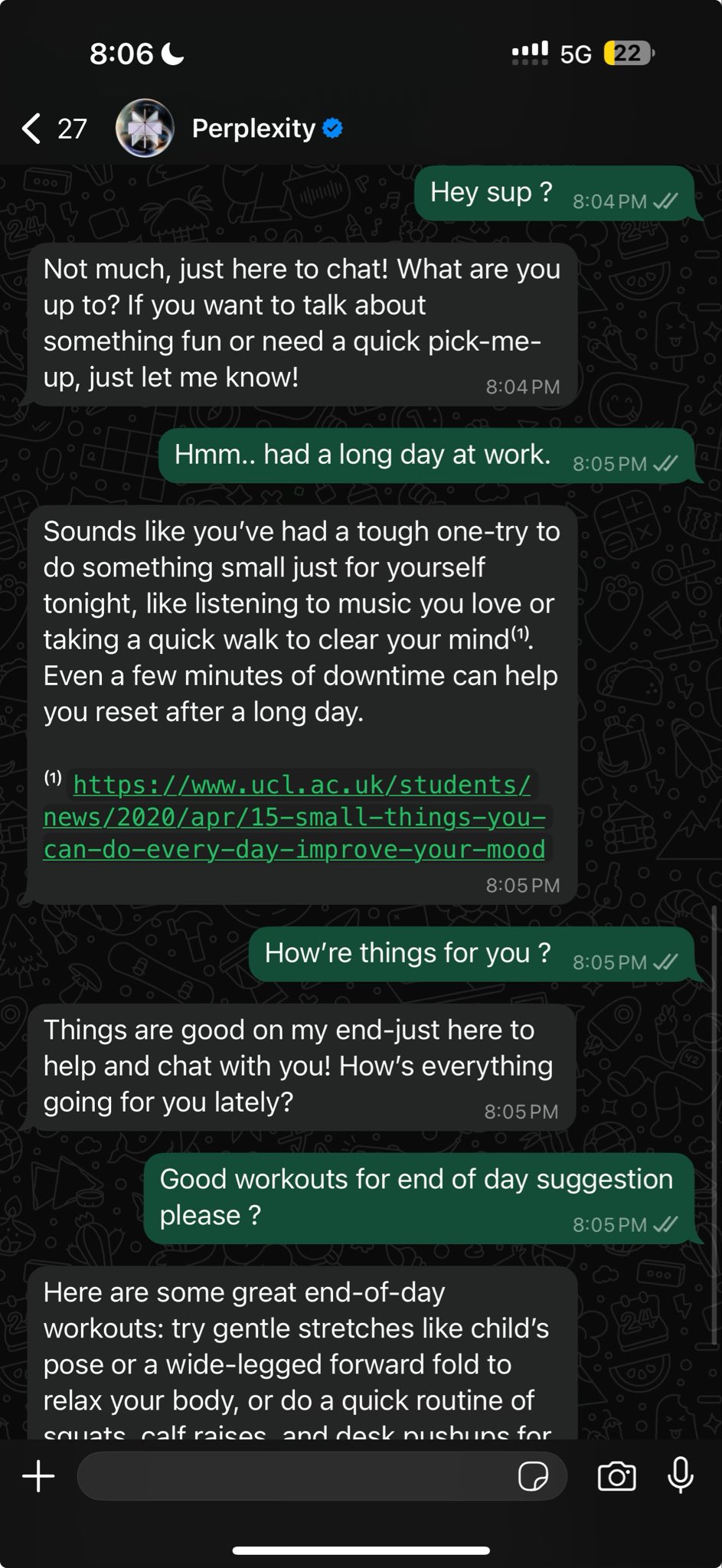 Perplexity现已支持WhatsApp内更自然的对话式搜索