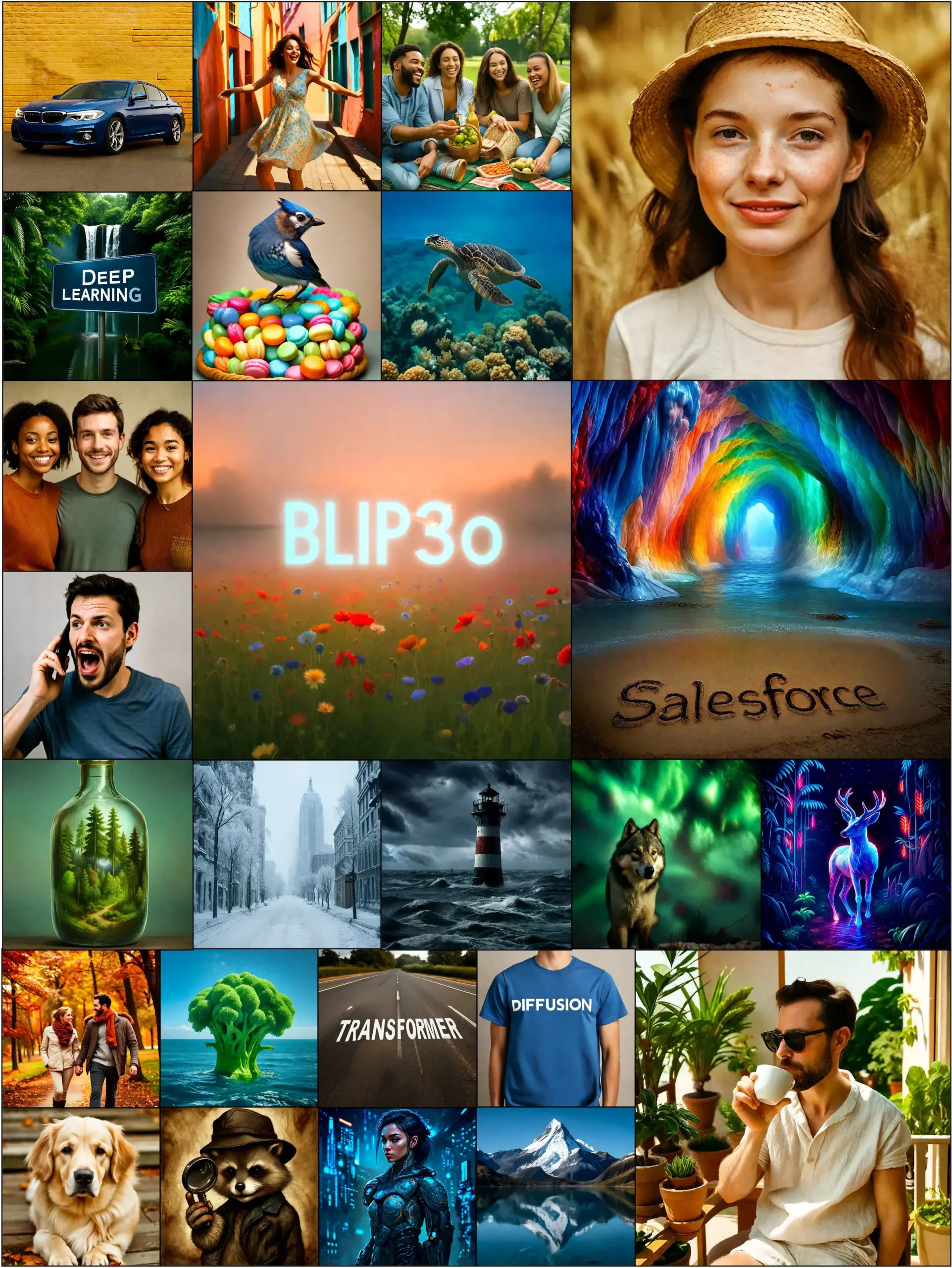 Salesforce تطلق BLIP3-o على Hugging Face: سلسلة نماذج متعددة الوسائط موحدة ومفتوحة المصدر بالكامل