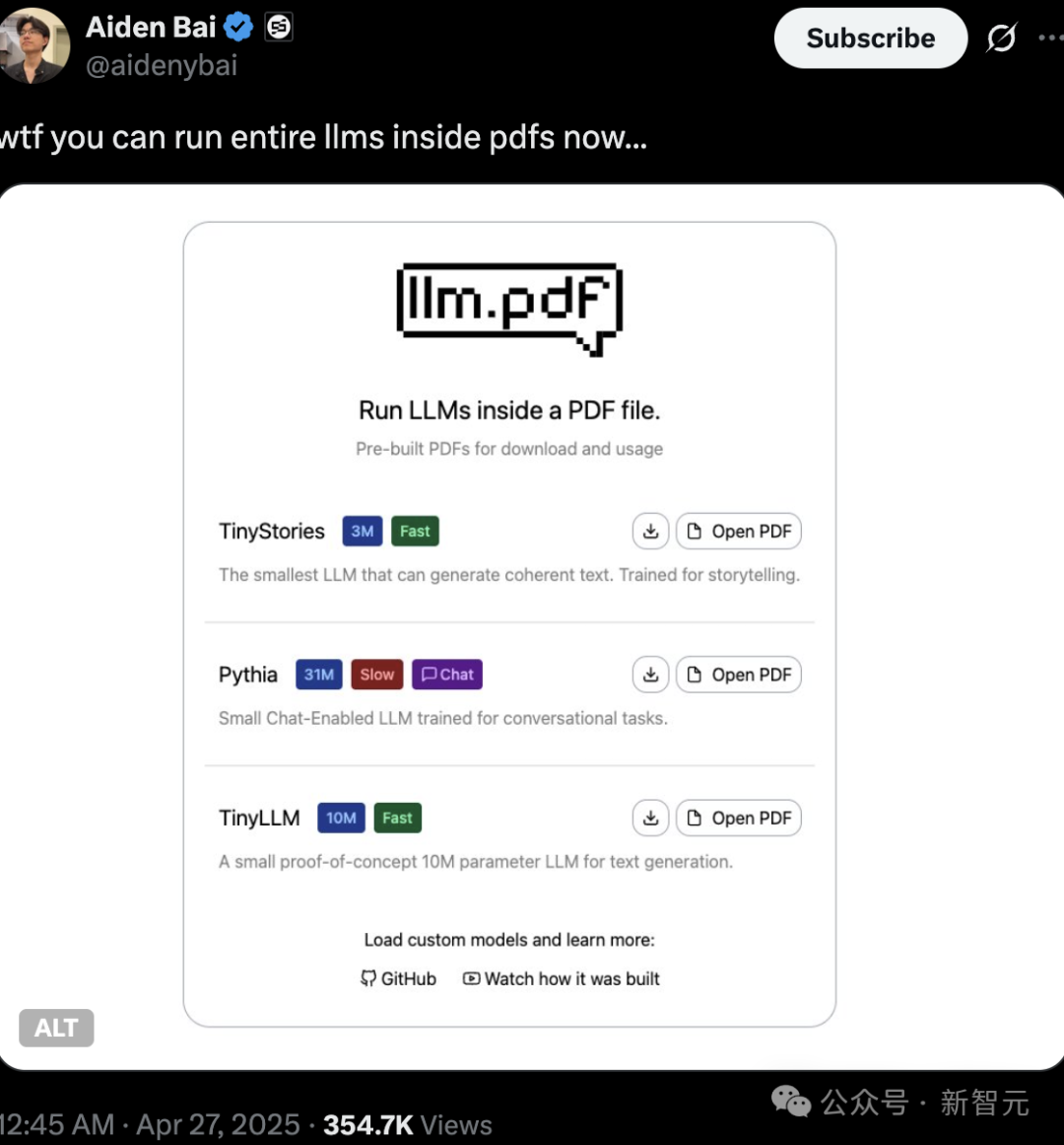 AI 생성 콘텐츠의 진실성 및 저작권 주목, PDF 내 LLM 및 Linux 실행 기술 잠재력 과시