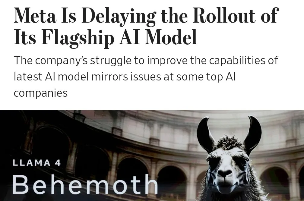 WSJ is reporting that Behemoth has now been delayed till 'fall or later'