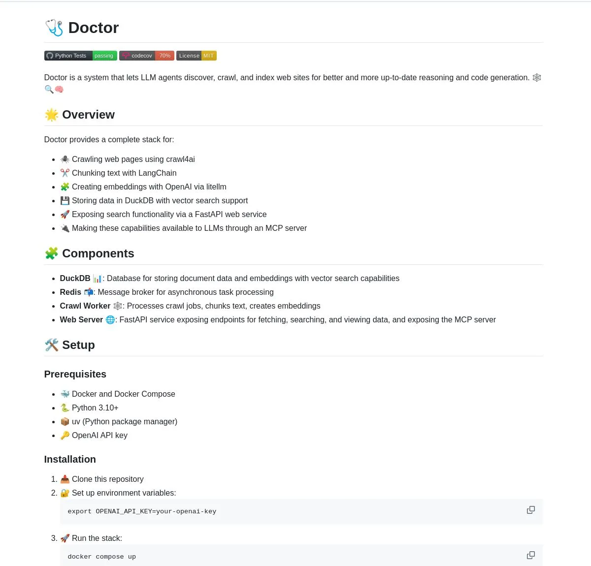Doctor:LangChain赋能的LLM智能体网络爬虫与理解工具