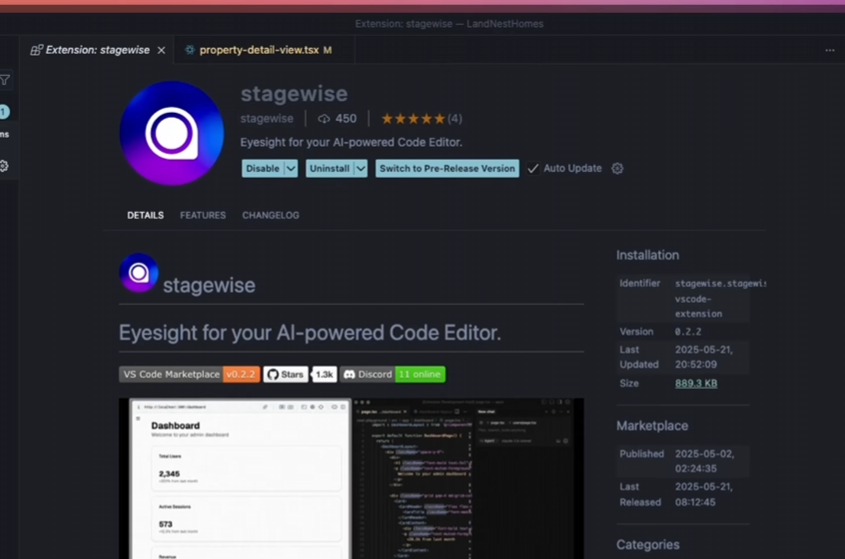 Cursor + StageWise + 능동적 프롬프트 = 놀라움! 실측: AI가 내 가격표 카드를 화려하게 바꿔놨다!