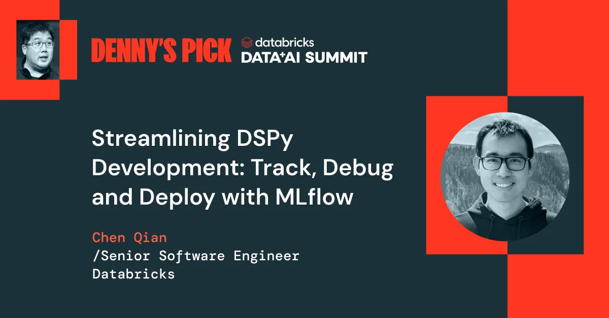 #DennysPick 🌟 If you’re building GenAI applications with DSPy and want full observability, seamless debugging, and true MLOps best pr...