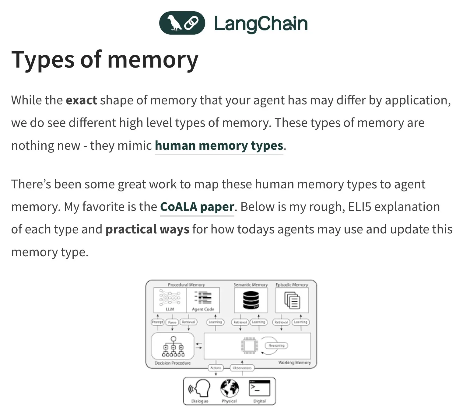 AI 에이전트(Agent)의 기억과 평가, 논의의 초점