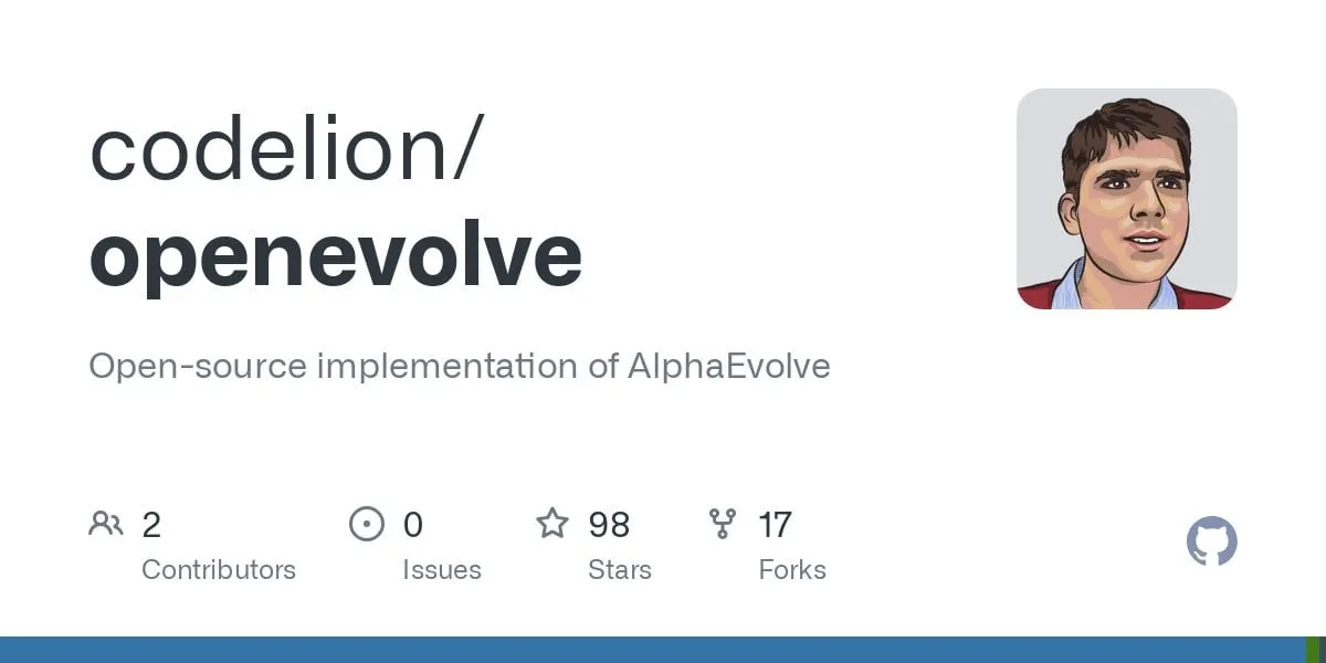 OpenEvolve: Open Source Implementation of DeepMind's AlphaEvolve, Evolving Codebases with LLMs