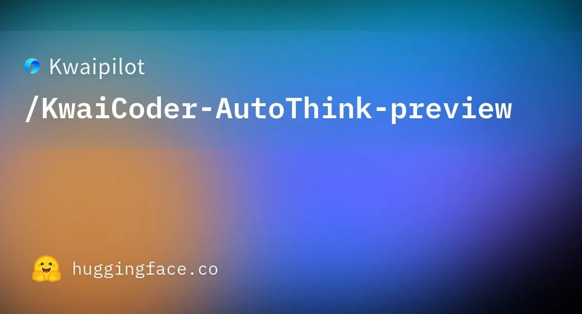 KwaiCoder-AutoThink-preview
