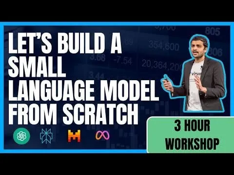Taller de 3 horas para construir un SLM (Modelo de Lenguaje Pequeño) desde cero