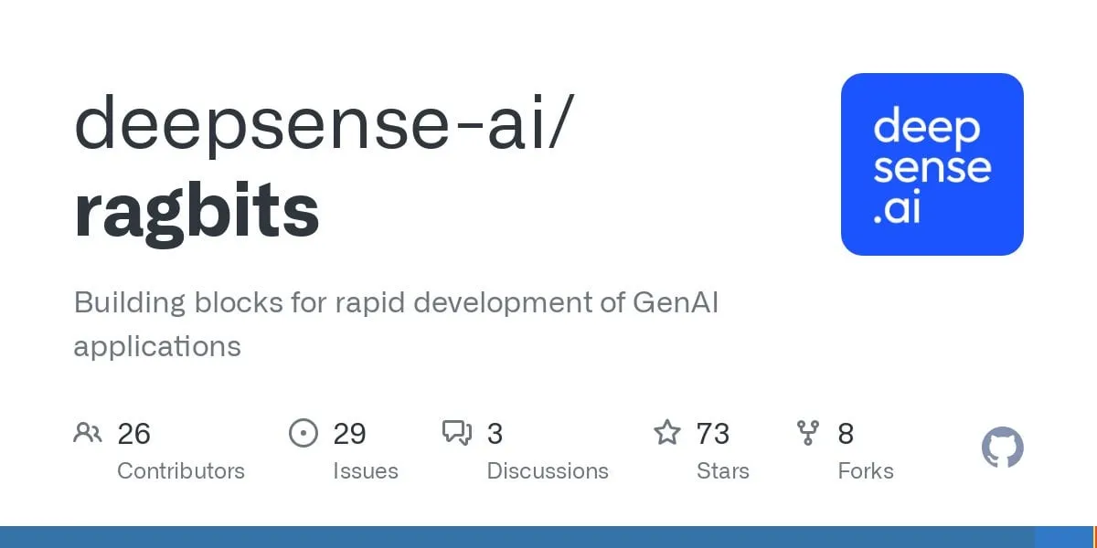 ragbits GitHub