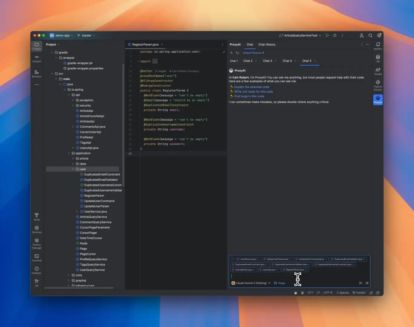 ProxyAI: LLM Code Assistant for JetBrains IDEs, Supports Diff Patch Output