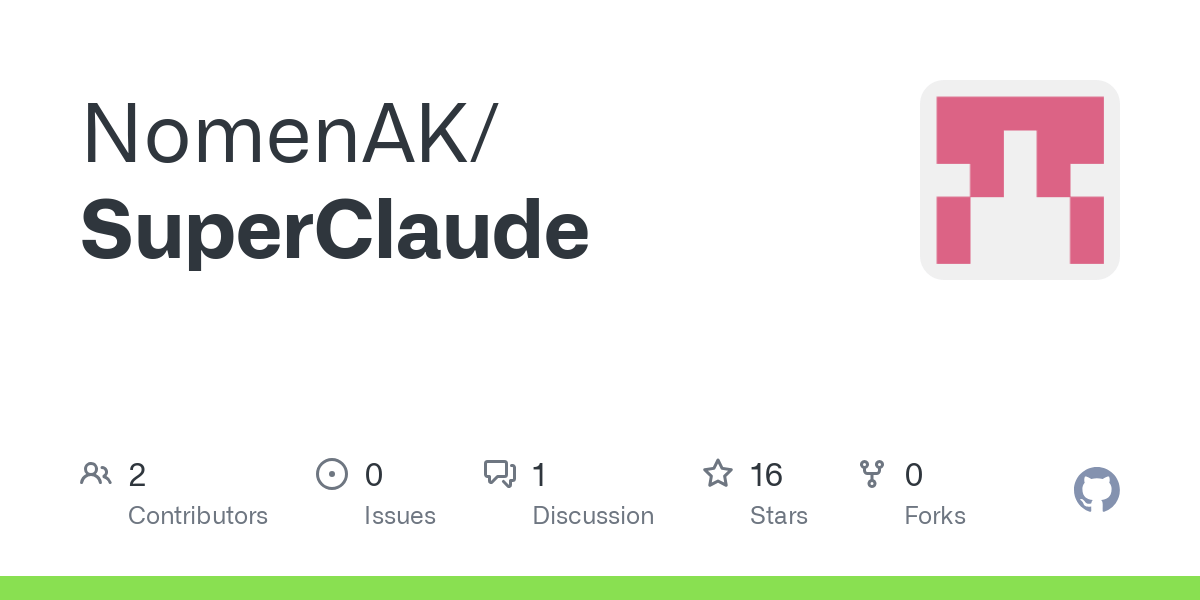 SuperClaude:Claude Codeの能力を強化するオープンソースフレームワーク