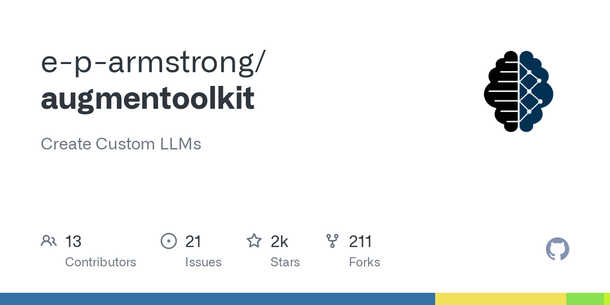 Augmentoolkit just got a major update - huge advance for dataset generation and fine-tuning