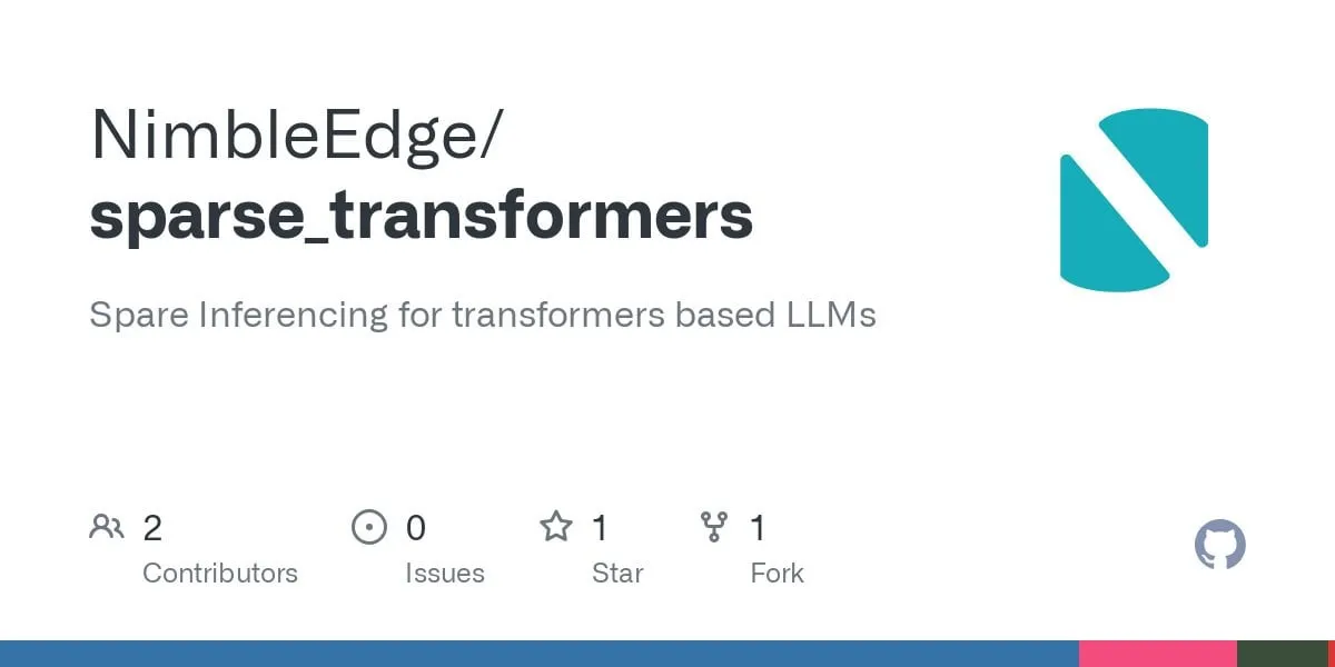 Sparse Transformers: Run 2x faster LLM with 30% lesser memory