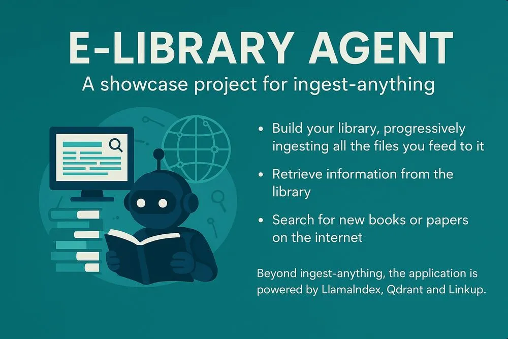 LlamaIndex Launches E-Library-Agent: Personalized Digital Library Management Tool