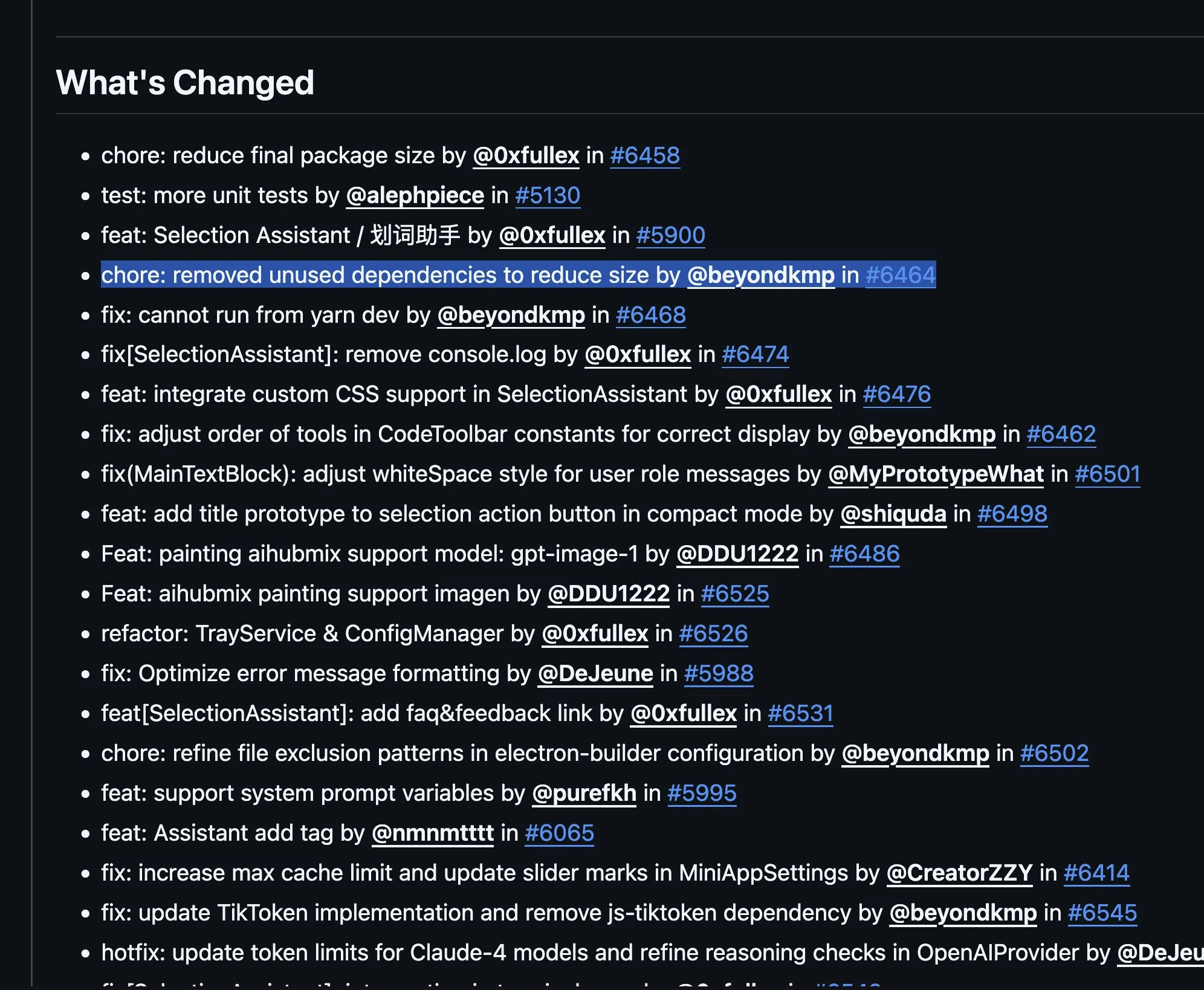 Cherry Studio v1.4.0 Released, Enhances Text Selection Assistant and Theme Settings