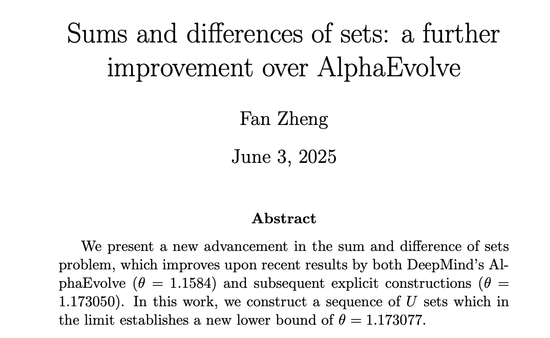 L'AI progresse en mathématiques, AlphaEvolve de DeepMind stimule les mathématiciens humains à atteindre de nouveaux sommets