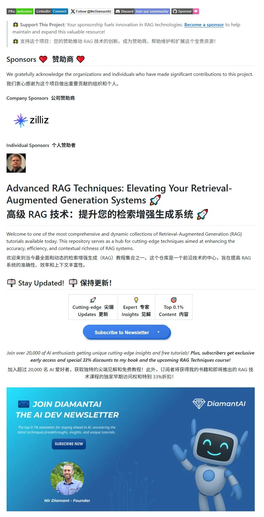 RAG İleri Düzey Teknikler Eğitimi GitHub Projesi İlgi Görüyor