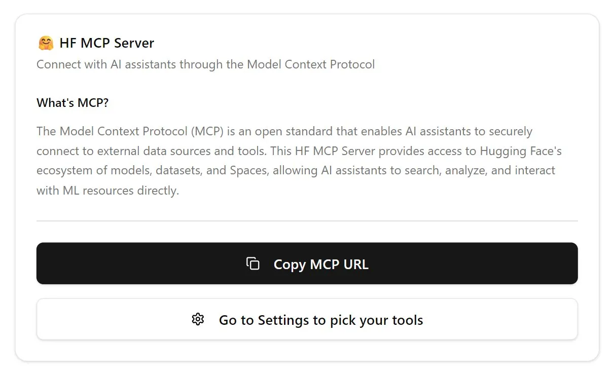 Hugging Face Launches First Version of MCP Server