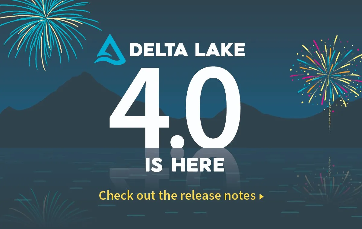 📣 Announcing Delta Lake 4.0.0! We are excited to announce the release of Delta Lake 4.0! 🎉 This major release is packed with powe...