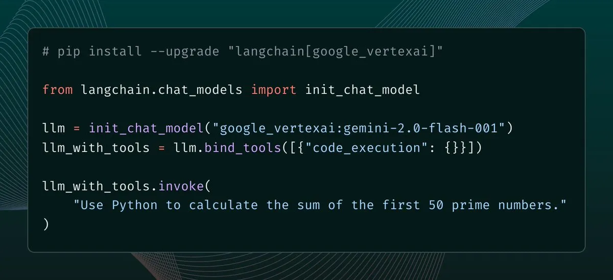 langchain-google-vertexaiがアップデート、クライアントキャッシュとツールサポートを強化
