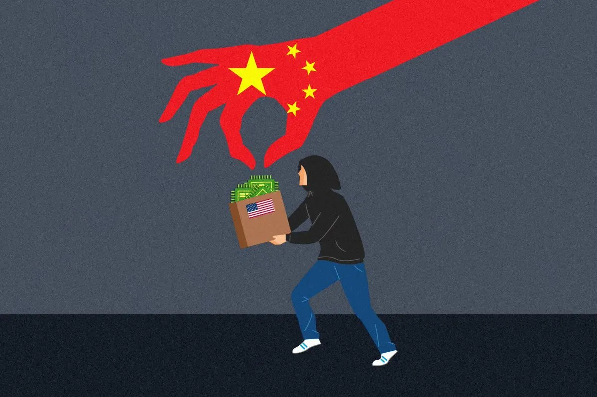 Chinesische KI-Unternehmen umgehen US-Chip-Sperre mit „fliegenden Festplattenkoffern“