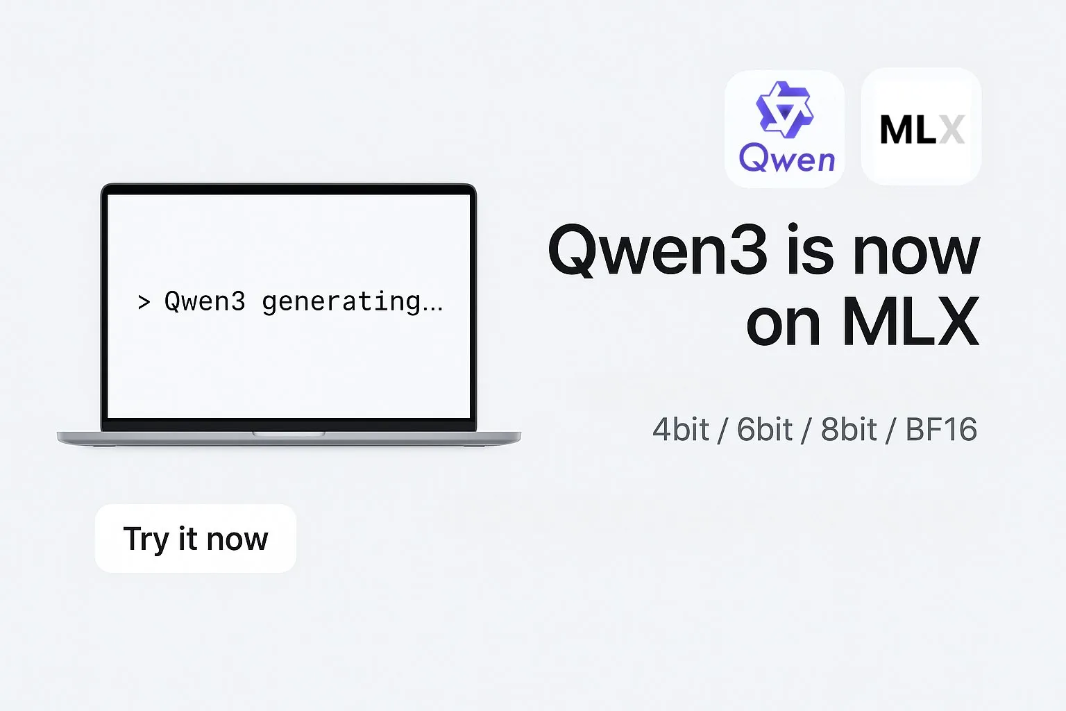 🚀 Excited to launch Qwen3 models in MLX format today!