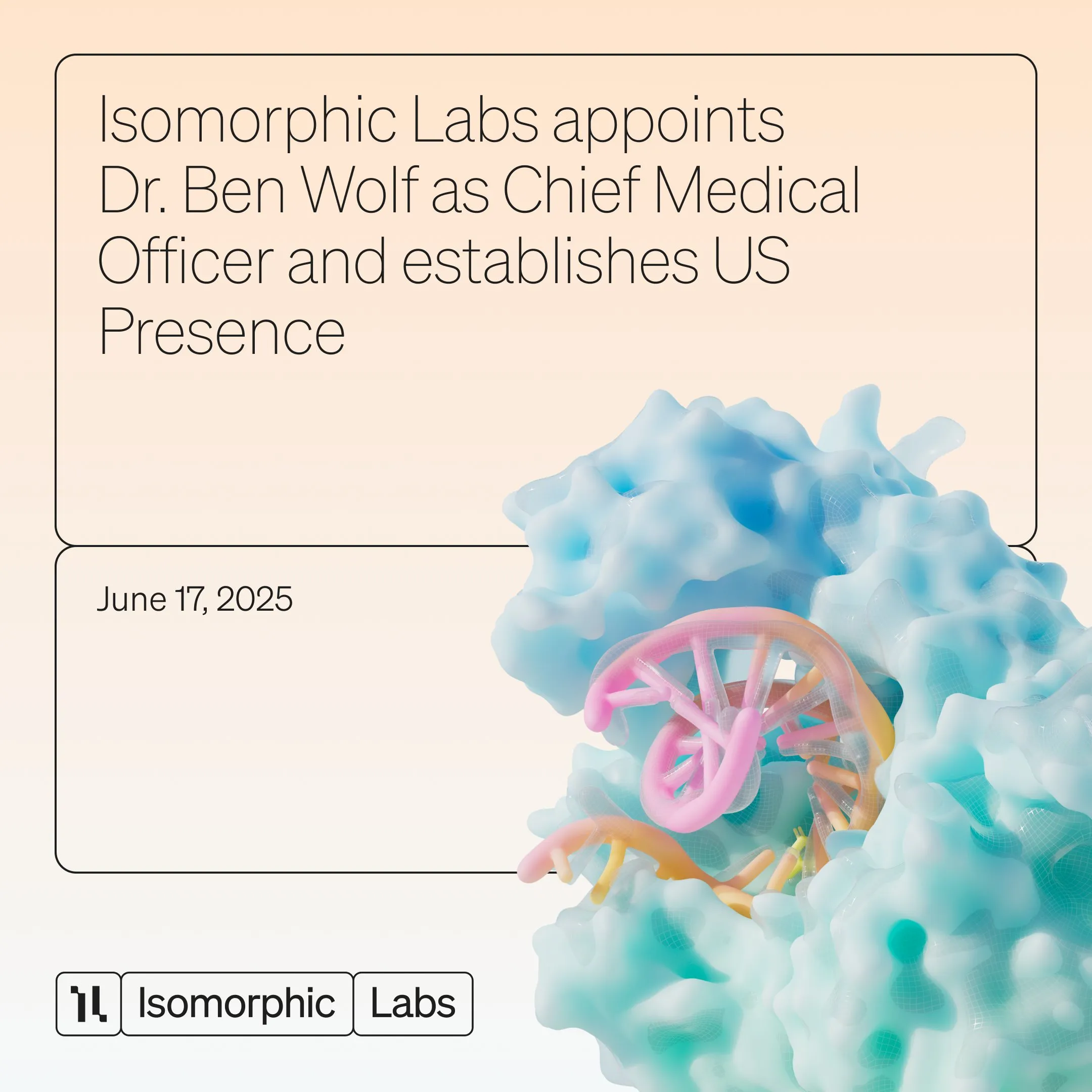 Isomorphic Labs appoints new Chief Medical Officer to advance AI drug discovery into clinical translation
