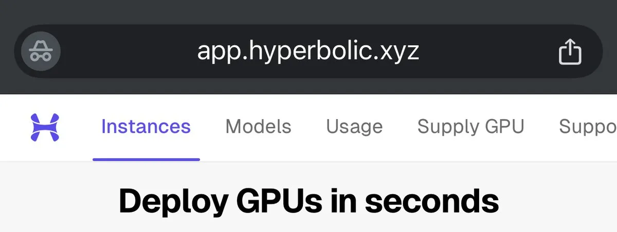 Layanan Cloud GPU On-Demand Hyperbolic Mencapai ARR $1 Juta dalam 7 Hari Setelah Peluncuran