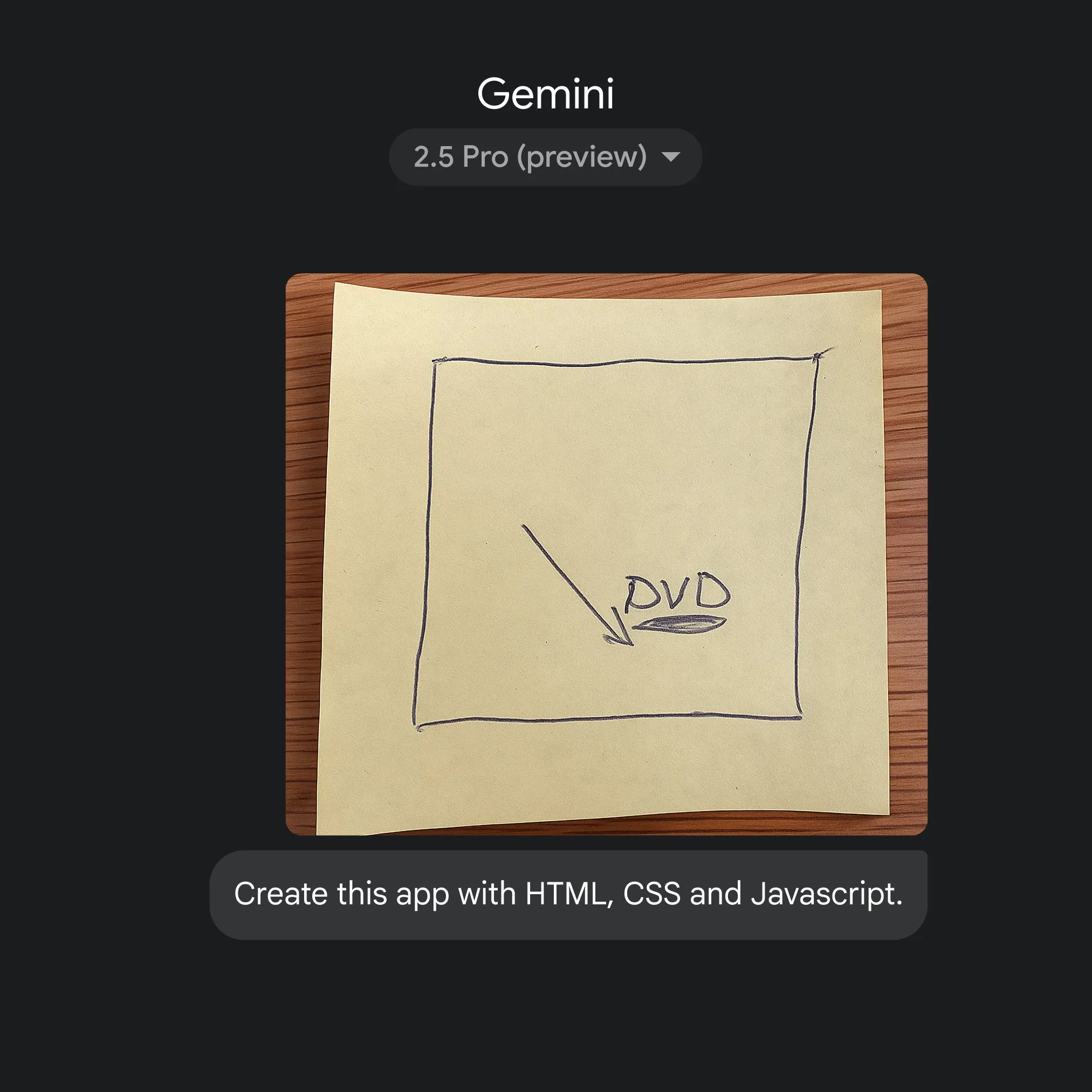 Google использует Gemini 2.5 Pro для быстрой конвертации эскизов в код приложения