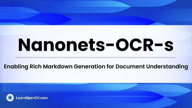Nanonets-OCR-s: достижение понимания документов с богатым структурированным выводом в Markdown