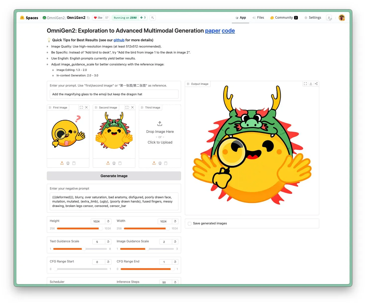 OmniGen 2 Released: Apache 2.0 Licensed SOTA Image Editing and Multifunctional Vision Model