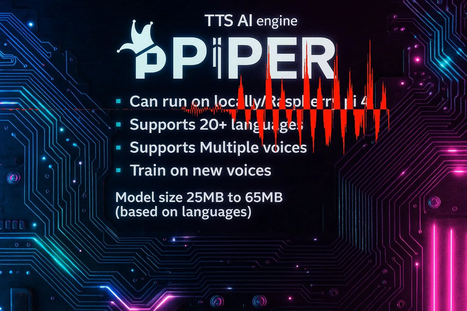 Piper TTS:快速本地开源文本到语音引擎