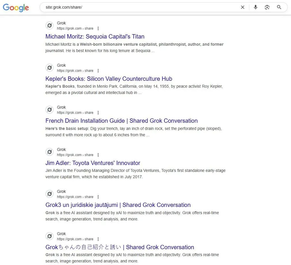 离谱,马斯克的 AI 教人暗杀马斯克?Grok 37 万条聊天记录意外泄露