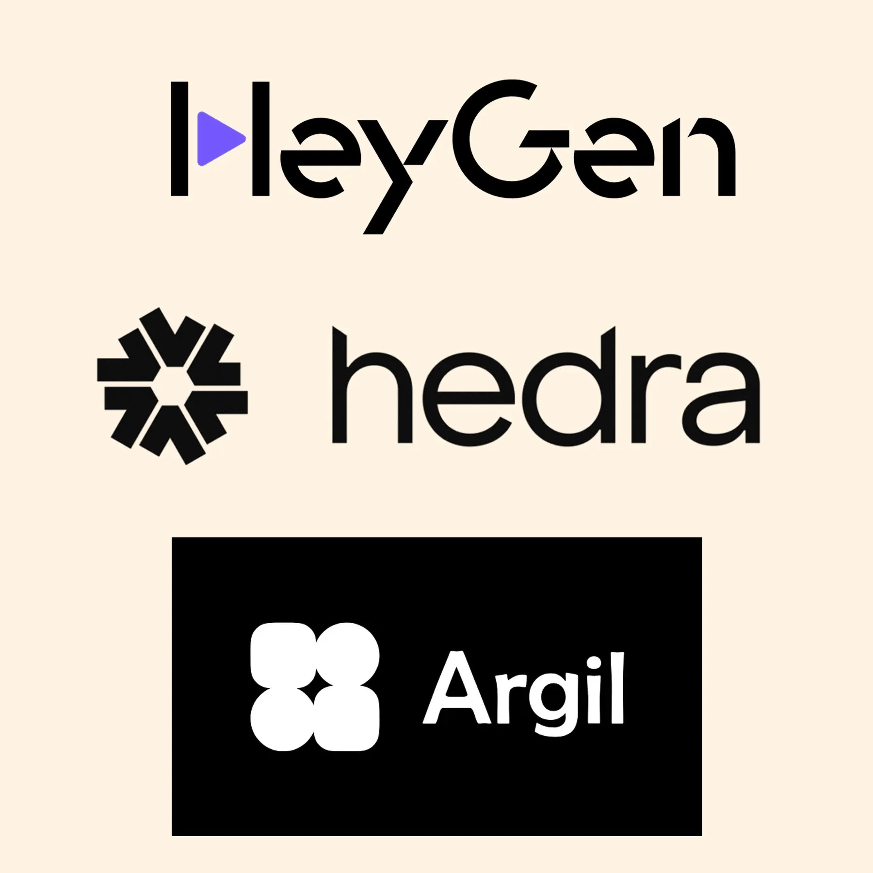 AI视频生成工具比较:Argil, Hedra Labs, HeyGen