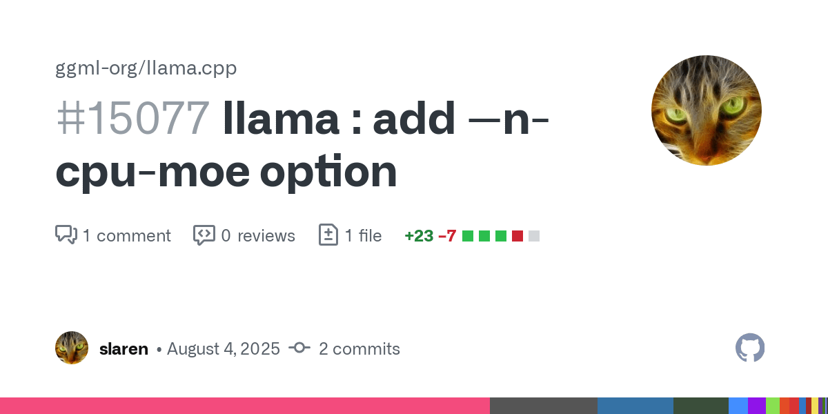 LLaMA.cpp MoE卸载优化