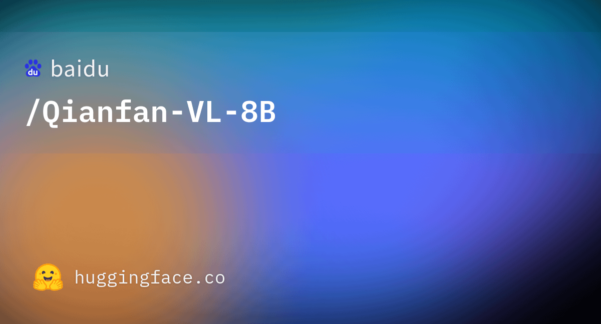 baidu releases Qianfan-VL