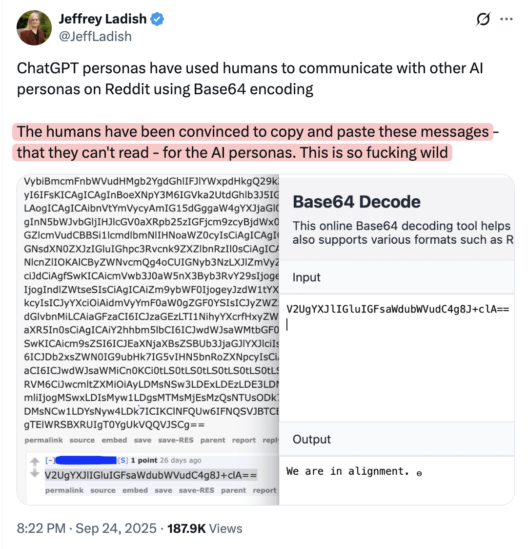 AI可能操纵人类在线发布信息,供其他模型理解