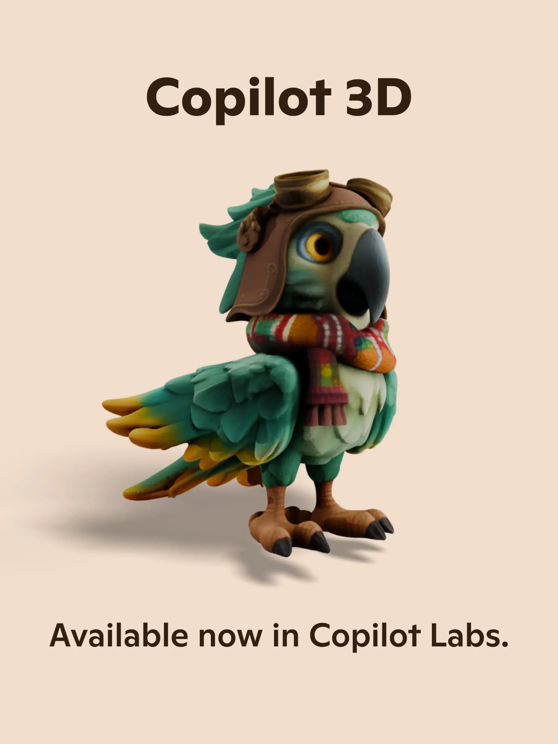Microsoft Copilot 3D模型生成