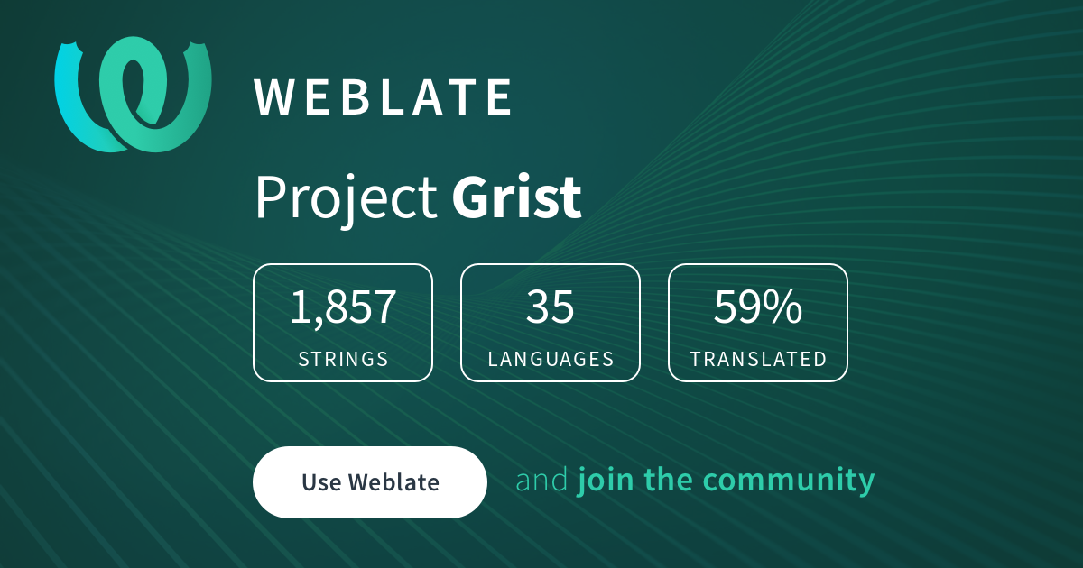 gristlabs/grist-core - GitHub Trending (all/weekly)