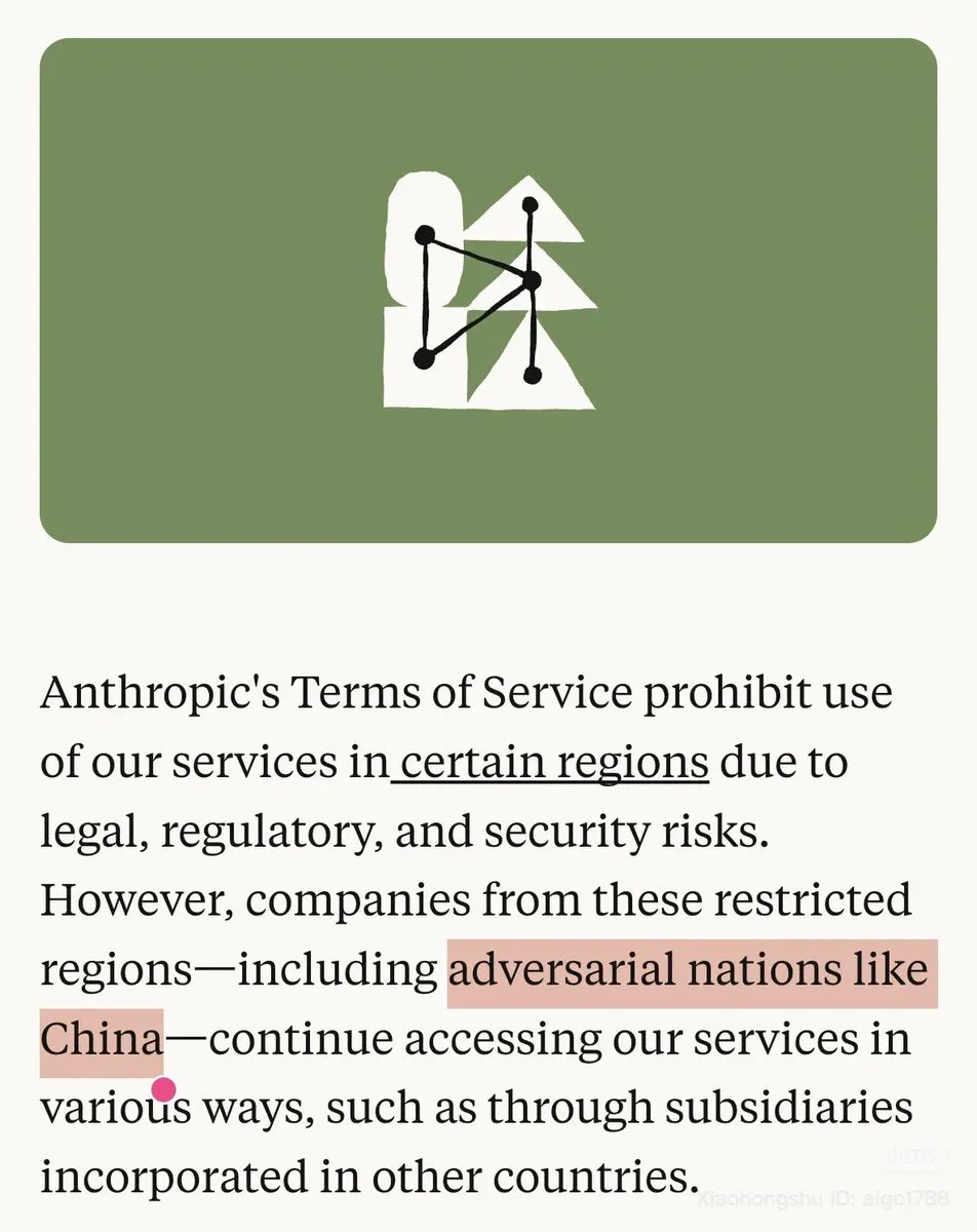 Anthropic's China Policy and Model Availability Controversy