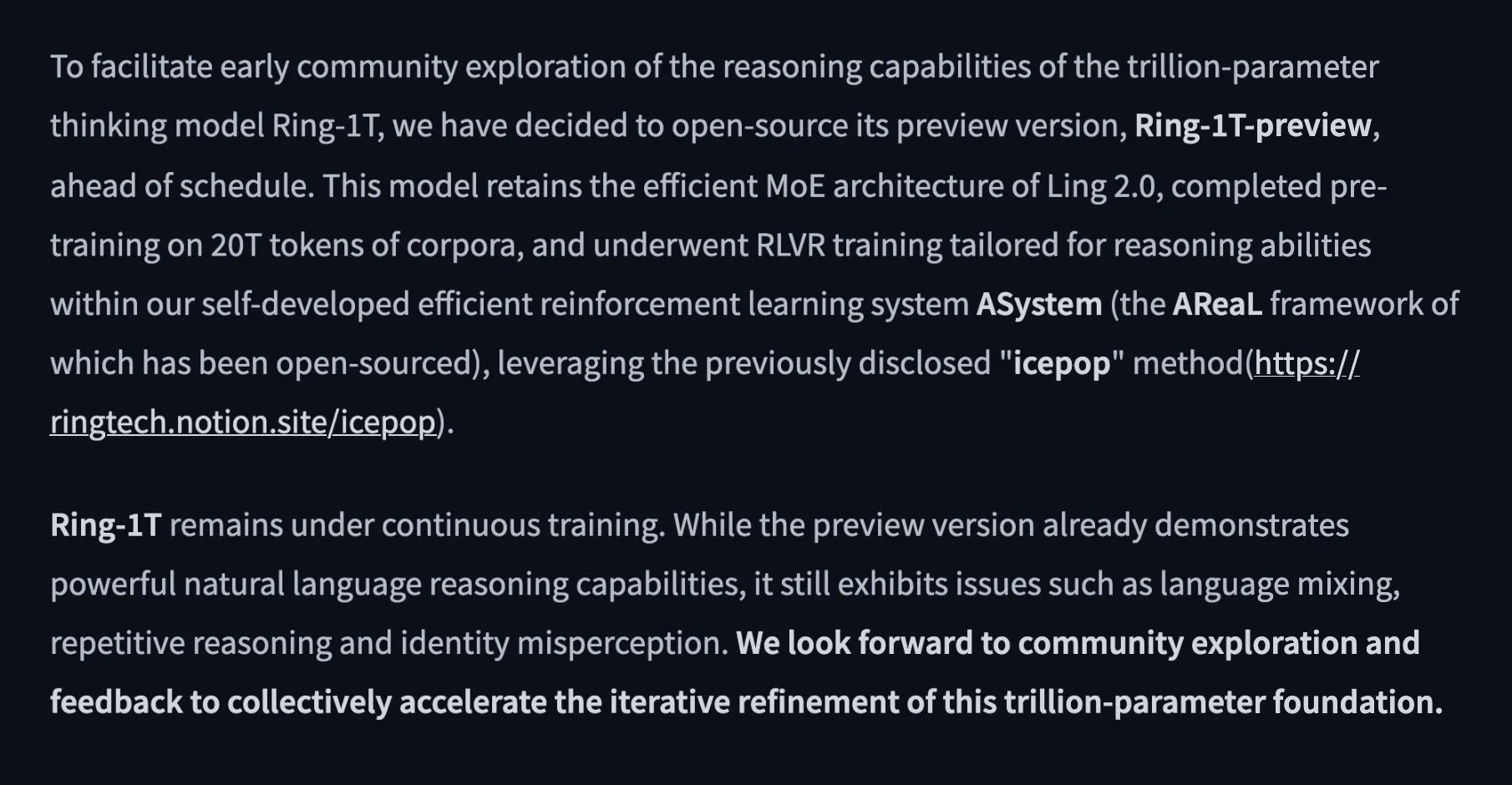 阿里发布1万亿参数开源思维模型Ring-1T-preview